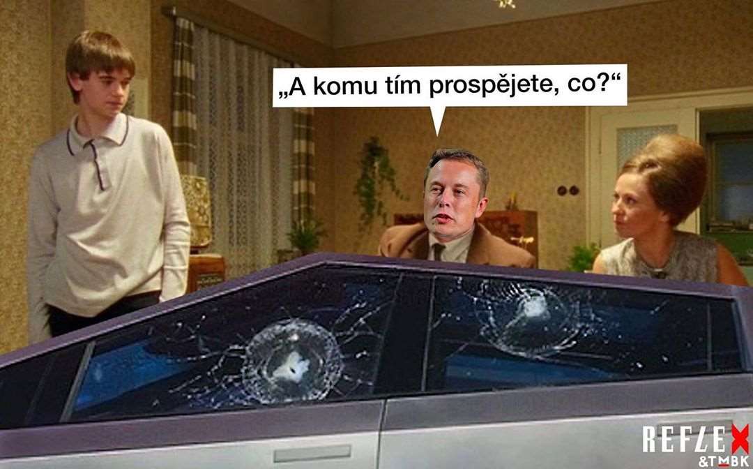 Galerie - Elon Musk a Tesla Cybertruck terčem vtipů. Vybrali jsme ty nejlepší – MobilMania.cz